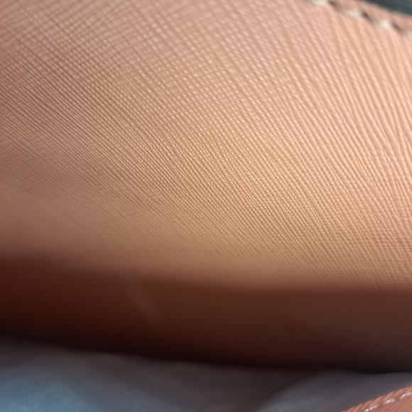 Rebecca mincoff peony Darren pink sofiano leather small messanger bag with gold - Picture 4 of 8